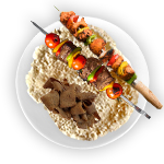 Chicken Shish & Lamb Shish Combo 